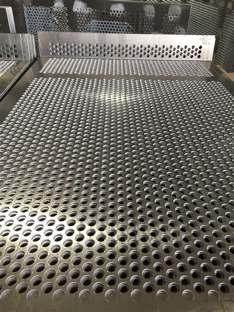 perforated metal floor panels